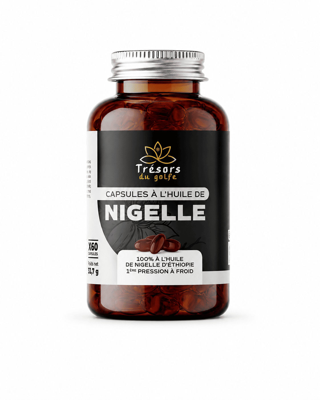 capsules nigelle gpt Capsules d’Huile de Nigelle d’Éthiopie – Image 1
