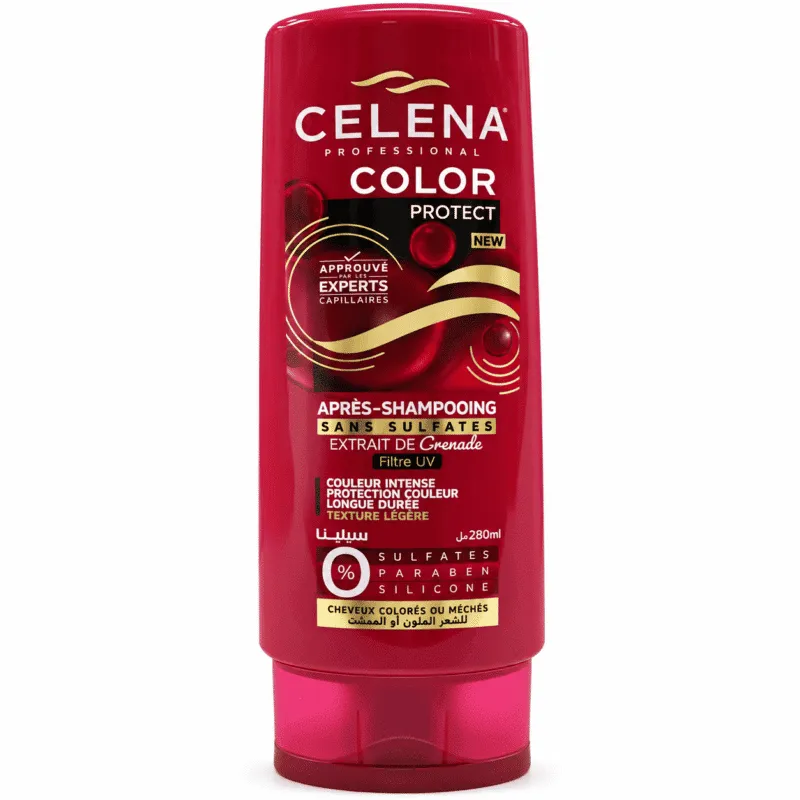 CELENA Professional Color Protect après-shampooing pour cheveux colorés ou méchés 280 ml