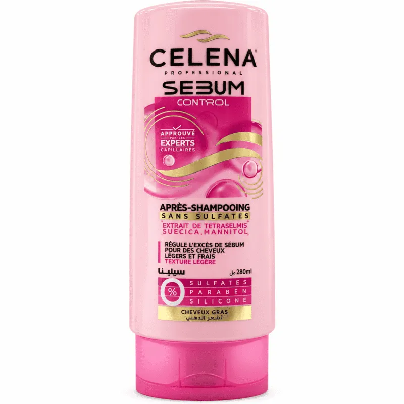 CELENA Professional Sebum Control après-shampooing pour cheveux gras 280 ml