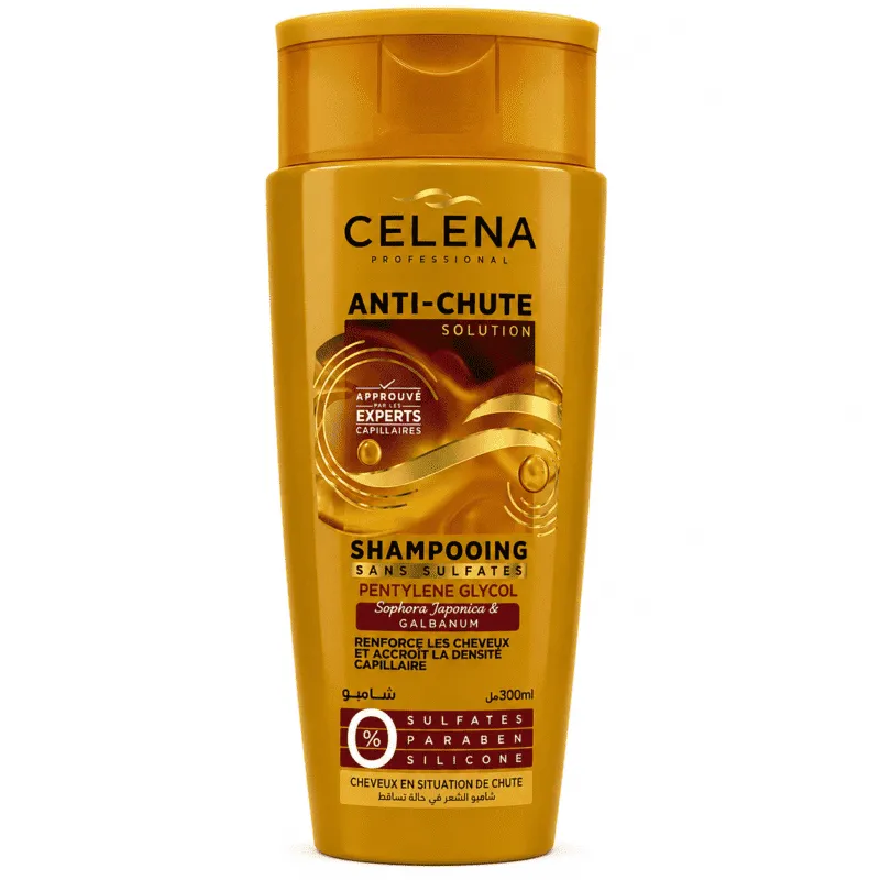 Shampooing CELENA Professional Anti-Chute Solution 300 ml